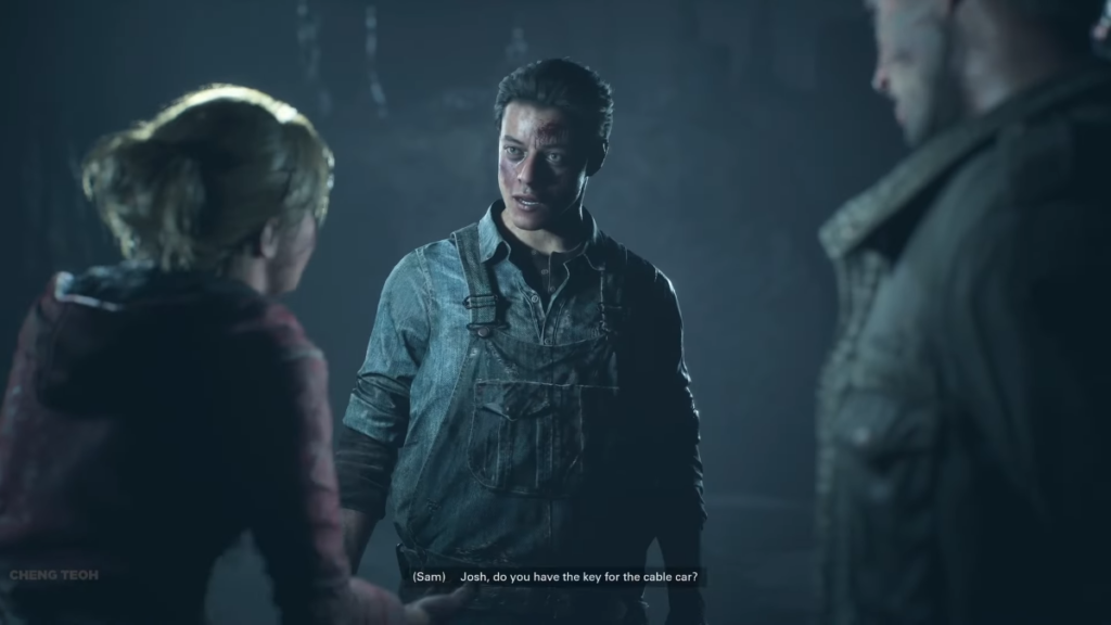 Josh 2 in Until Dawn