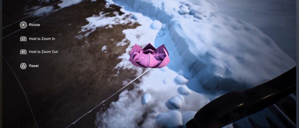 Pink Origami in Life Is Strange: Double Exposure