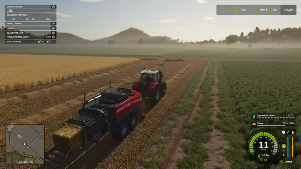 How to Use AI for Baling and Vine Work in Farming Simulator 25