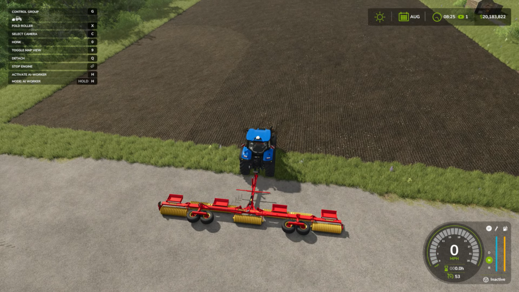 Farming Simulator 25- Soil Rolling