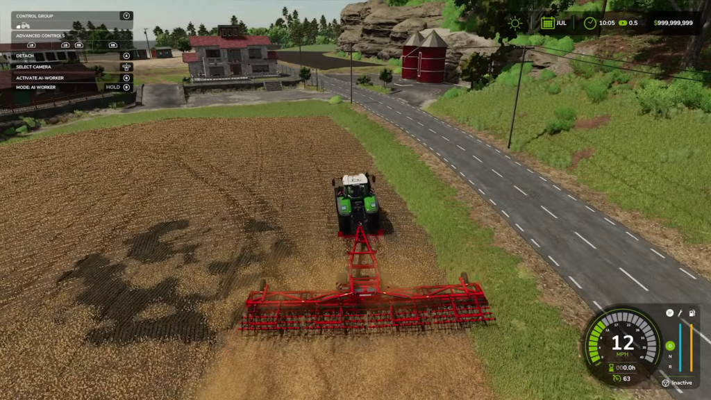 Farming Simulator 25- Mulching