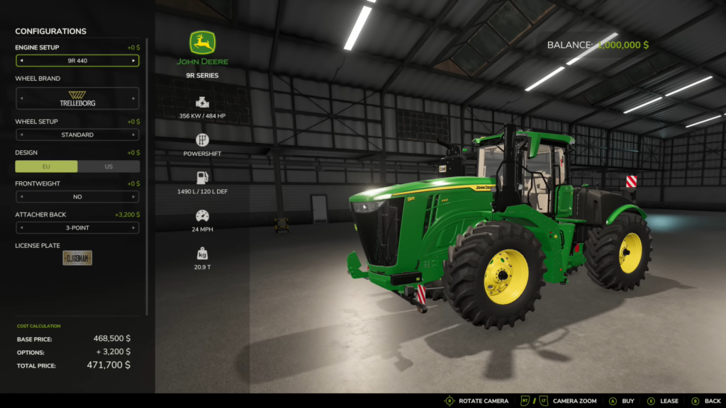 Farming Simulator 25- Large Tractors