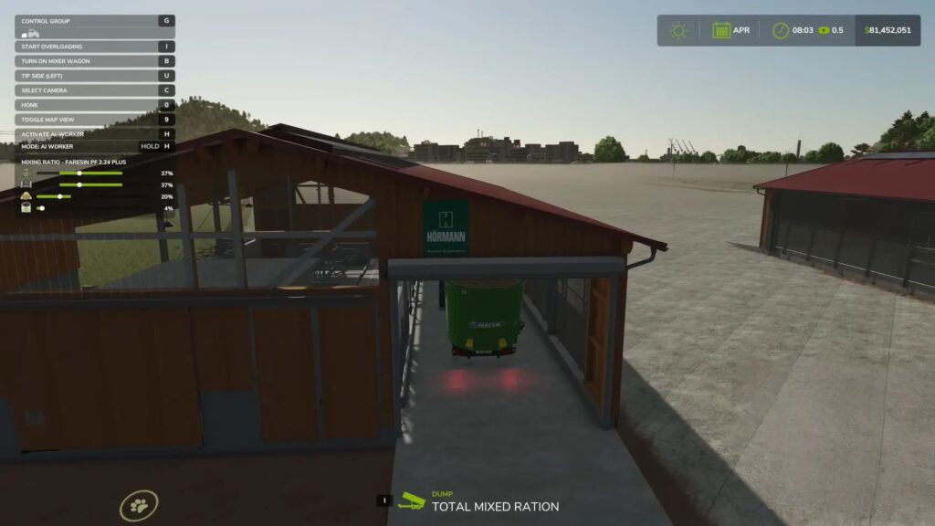 Farming Simulator 25- Cow Feeding