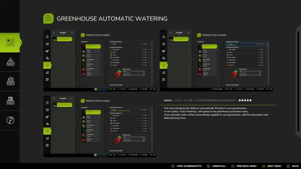 Farming Simulator 25- Mod Automatic Watering